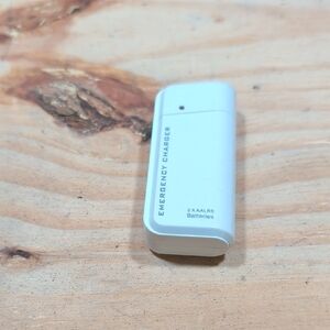 White Emergency Charger